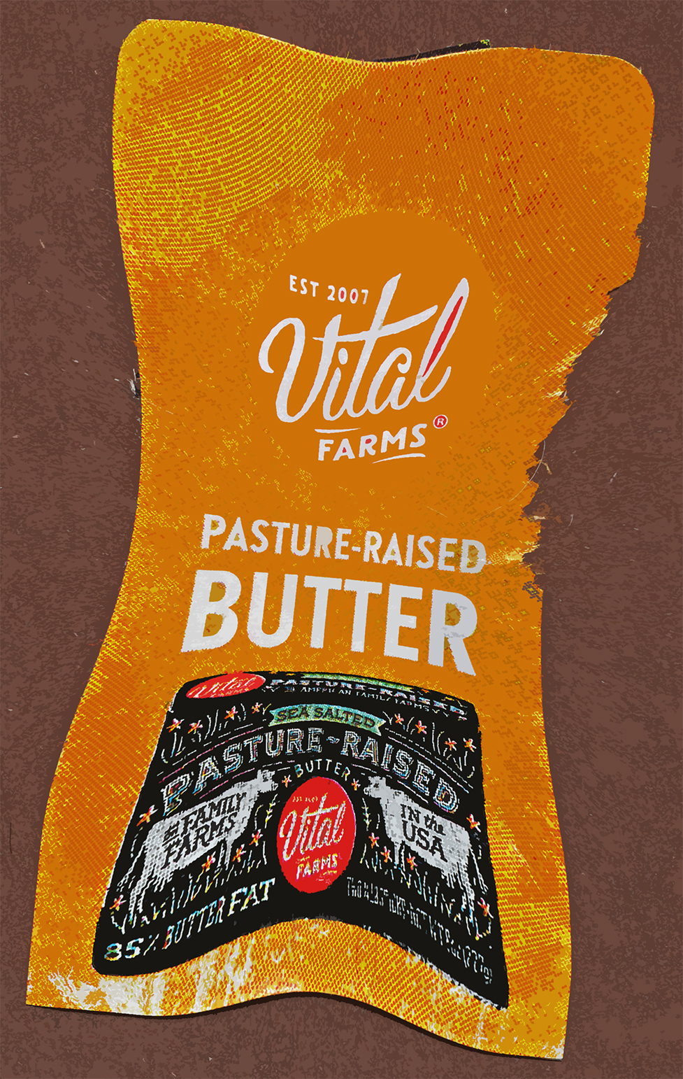 85 percent butter fat