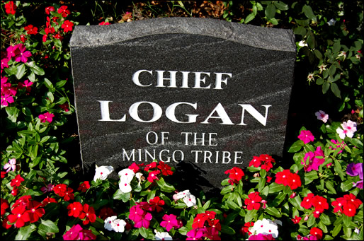 Chief Logan rock