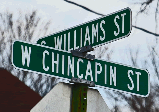 a street sign