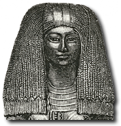 an Egyptian queen