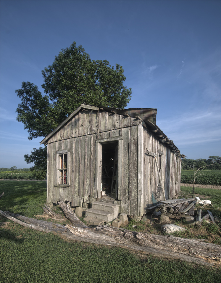 the sharecropper's house