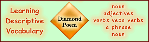 Diamond Poem Lesson