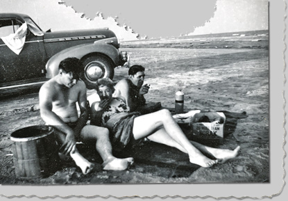 3 on the beach