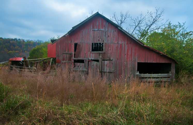 red barn